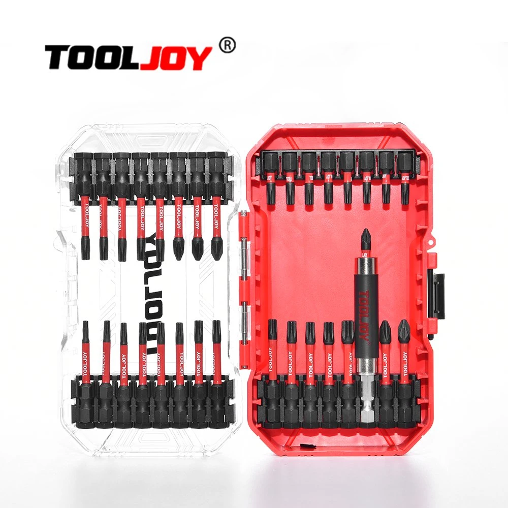 33PCS Screwdriver Drill Bit Mechanics Tool Set with Magnetic Double Head Screwdriver Drill Bit Set