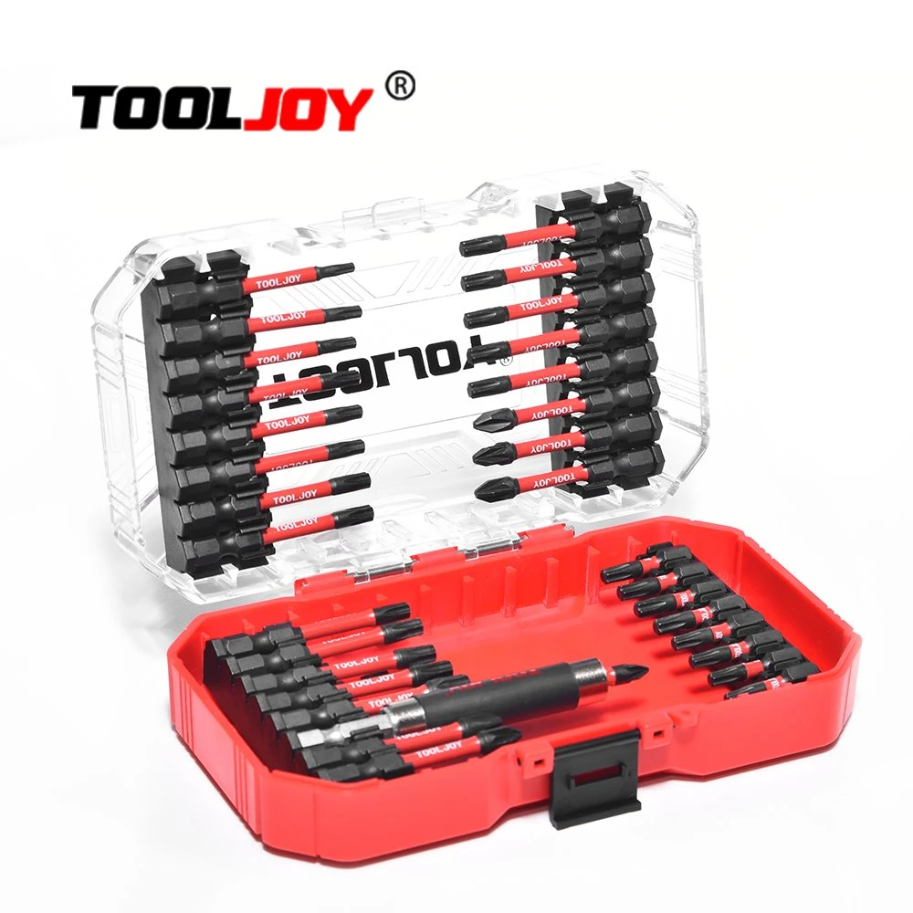 33PCS Screwdriver Drill Bit Mechanics Tool Set with Magnetic Double Head Screwdriver Drill Bit Set