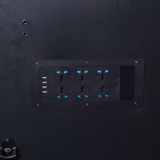 Fornecedor de gabinete de ferramentas de metal Goldenline Heavy Duty Black 15 gavetas Workbech