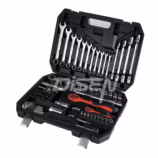 Conjunto de ferramentas manuais 216 PCS, conjunto de ferramentas mecânicas profissionais